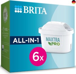 BRITA Wasserfilter-Kartusche MAXTRA PRO All-in-1 ? 6er Pack (Halbjahresvorrat):