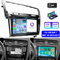 DAB+ Für VW Golf VII MK7 2013-2017 Autoradio CarPlay Android 14 2+64G GPS SAT BT