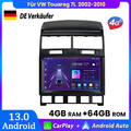 4+64GB 8-Kern Carplay Android13.0 Autoradio GPS NAVI Für VW Touareg 7L 2002-2010