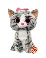 Ty Beanie Boo - Kiki Katze grau 24 cm (NEU!)