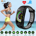 Für Huawei Samsung Smartwatch Armbanduhr  Fitness Tracker Herren Damen kinder