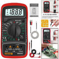 Digital Multimeter Messgerät AC DC LCD Strommesser Strom Voltmeter Amperemeter