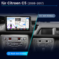 Carplay Android14 Autoradio Für Citroen C5 III 2008-16 GPS Navi WIFI BT SWC Navi
