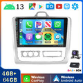 9" DAB+ Android 13 Autoradio 4+64G Carplay Für Ford Focus II MK2 2004-2011 Navi