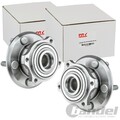 2X NTY RADLAGER-SATZ HINTEN VORNE BEIDSEITIG PASSEND FÜR CHRYSLER 300C DODGE