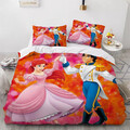 Ariel &Prince Eric Bettwäsche Set Kissenbezüge80x80 Bettbezug135x200 Anpassbar
