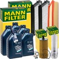 MANN INSPEKTIONSPAKET passend für BMW X5 F15 F85 sDrive 25d+5L ORIGINAL 5W-30 ÖL