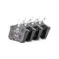 VALEO 301180 Bremsbeläge Satz Hinten für VW PASSAT Variant (3B6) GOLF III (1H1)