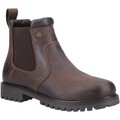 Cotswold Pamington Damen Chelsea Stiefel aus braunem Leder