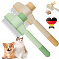 Haarentferner Bürste für Hunde und Katzen Fellpflege Kamm Langes Haar Reinigung