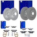ATE BREMSSCHEIBEN + CERAMIC VORNE+HINTEN passend für OPEL ASTRA H Limo Kombi