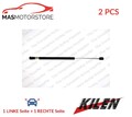GASFEDER DÄMPFER HECKKLAPPE PAAR HINTEN KILEN 466047 2PCS P FÜR VW TOURAN