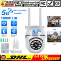 360° 5G HD FUNK WLAN WIFI IP NETZWERK CAMERA Outdoor AUßEN ÜBERWACHUNGSKAMERA DE