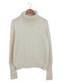 PETER HAHN Rollkragenpullover Damen Pullover Gr. DE 46 wollweiß Casual-Look