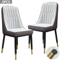 2x Esszimmerstühle Küchenstuhl Wohnzimmerstühle Kunstleder Stühle Esstischstühle