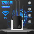 1200Mbps WLAN Repeater Router Range Access Point Booster Wifi Signal Verstärker