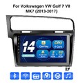 10.1" Android 14 Carplay Autoradio Für VW Golf VII MK7 2013-2017 GPS RDS WIFI BT