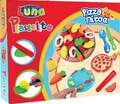 Luna Kinder Knetset Spielset Pizza mit 3 Dosen Soft Knete Werkzeug