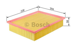 BOSCH 1 457 433 752 Luftfilter  für MERCEDES-BENZ Filtereinsatz