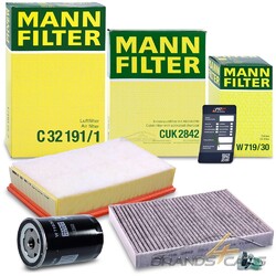 MANN-FILTER INSPEKTIONSPAKET FILTERSATZ A FÜR VW MULTIVAN BUS T5 TRANSPORTER T5# # PASSEND FÜR MOTORISIERUNG 2.0 / AB BAUJAHR 03 # #