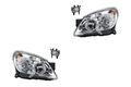 Scheinwerfer Set Links & Rechts passend für Opel Astra H - H7 H1 + Nebelscheinw.