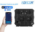 EDECOA 1500W Wechselrichter 12V 220V Spannungswandler Reiner Sinus ECO V5 APP