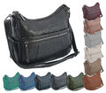 Damen Tasche Handtasche Shopper Citybag Leder-Optik - viele Farben!