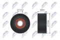 NTY Umlenk- / Führungsrolle Keilriemen Umlenkrolle Keilriemen RNK-BM-020 32mm