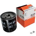 MAHLE Ölfilter mit Verschlussschraube für Peugeot 206 Schrägheck 1.4i 1.1i 106