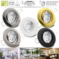 LED dimmbar Einbau Strahler Set ultra flach 35mm 230V Decken Leuchten 5W SD DECO