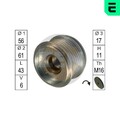 ERA Generatorfreilauf ZN5378 für AUDI FORD SEAT SKODA VW