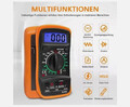 Digital Multimeter Messgerät Voltmeter Strom Amperemeter Kapazität Profi Prüfer