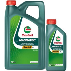 1x5+1x1 L CASTROL MAGNATEC DPF 5W40 passend für FIAT 9.55535-S2 WSS-M2C917-A