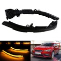 2x Spiegelblinker Außenspiegel Blinker Schwarz für Seat Leon 5F Facelift 2017-20
