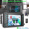 DAB+ Für VW T5 Multivan Transporter Android 14 Autoradio Carplay Navi 6+128G KAM