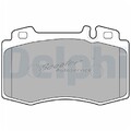 1x Delphi Bremsbelagsatz vorne u.a. für Mercedes S-Klasse C215 V220 | 343892