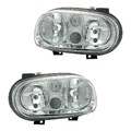Scheinwerfer Set links & rechts H1/H3/H7 mit Nebelscheinwerfer für VW Golf IV