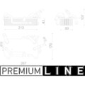 1x Ölkühler, Automatikgetriebe MAHLE CLC 284 000P passend für AUDI PORSCHE VW