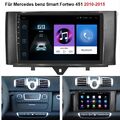 9 zoll Für Smart Fortwo 451 2010-2015 Autoradio Android 13 GPS SAT NAVI
