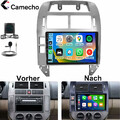 Apple Carplay Android 13 Autoradio GPS NAVI Für VW Volkswagen Polo 9N MIT Kamera