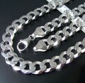Niklarson® Panzerkette massiv 925 Sterling Silber Damen Herren Kette Armband VE3