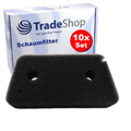 10x Filtermatte Schaumfilter für Miele Ecoactive T7952WP T7953WP T7954WP T7900WP