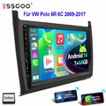 Für VW Polo 6R 6C V 2009-2017 Android 14 Autoradio Apple Carplay WIFI Navi 2+64G