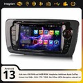 8-Kern Android 13 GPS Autoradio 4GB+64GB CarPlay Wifi DSP CD DAB+ Für SEAT IBIZA