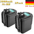 2x3000mAh 24V Ni-MH Akku für Bosch BAT019 BAT020 BAT021 GBH 24 VFR BBH 24 VRE 