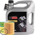 MANN-FILTER ÖLFILTER + 5 LITER ORIGINAL MOTORÖL für FORD MOTORCRAFT 5W-30 A5