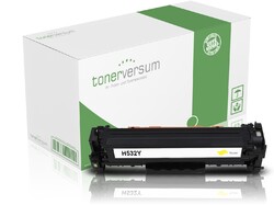 Toner kompatibel zu HP 304A CC532 Color Laserjet CP2025 CM2320 DN CP2125 NF Gelb