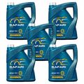 5x5 Liter MANNOL Safari 20W-50  Motoröl API SL/CF Engine Oil Öl