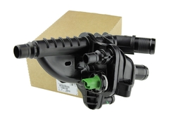 ORIGINAL PSA Citroen Peugeot Thermostat + Gehäuse + Sensor 1.6HDi 1336.AX