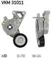 SKF VKM 31011 Spannrolle, Keilrippenriemen für Vw Skoda Audi Seat Ora